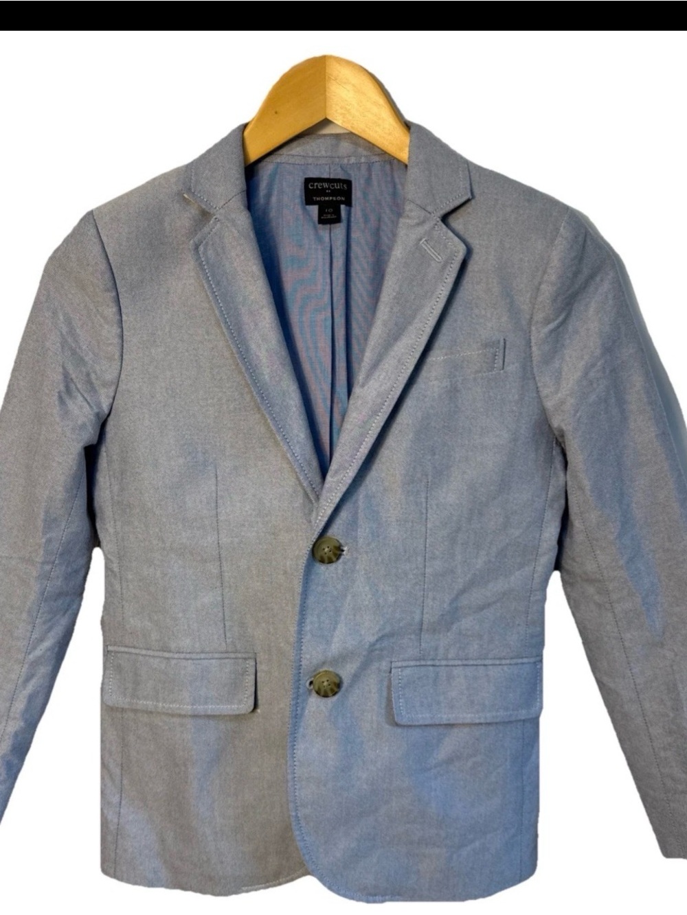 J. Crew Crew Cuts  Gray Boys Thompson  suit size 10